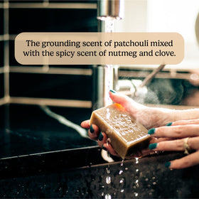 Pacha Soap Co stacked bars showing scent and gifting-ready presentation benefit
