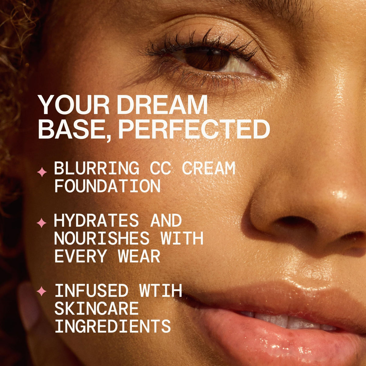 Pacifica lifestyle image of model wearing product delivering fresh, dewy everyday glow