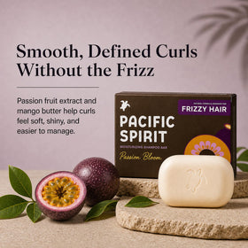Pacific Spirit creamy lather closeup demonstrating gentle cleansing