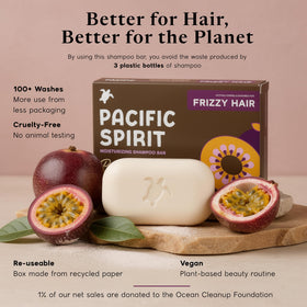 Pacific Spirit bar packed in travel case for leakproof convenience