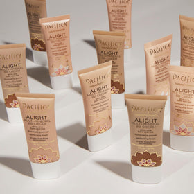 Pacifica Alight displayed on shelf emphasizing clean, vegan formula