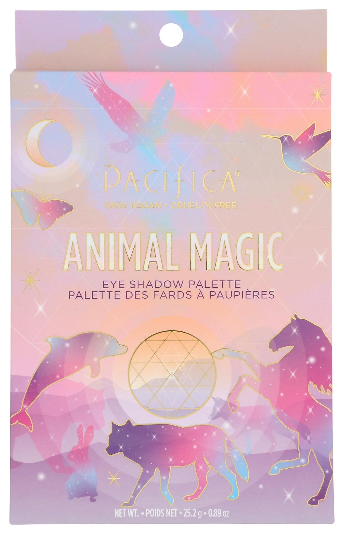 Pacifica Animal Magic front packaging showing animal artwork and palette name for sustainable appeal