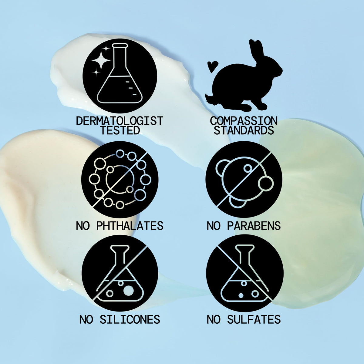 Pacifica back label with ingredients and directions for safe use
