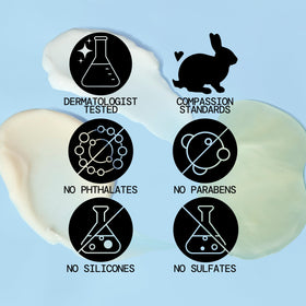 Pacifica back label with ingredients and directions for safe use