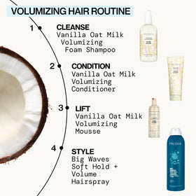 Pacifica Big Waves coconut and vanilla scent visual suggesting tropical fragrance benefit