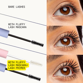 Pacifica clear serum texture on fingertip, demonstrates lightweight conditioning benefits
