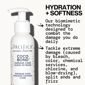Pacifica Coco Bond creamy texture close-up reveals nourishing moisture benefits