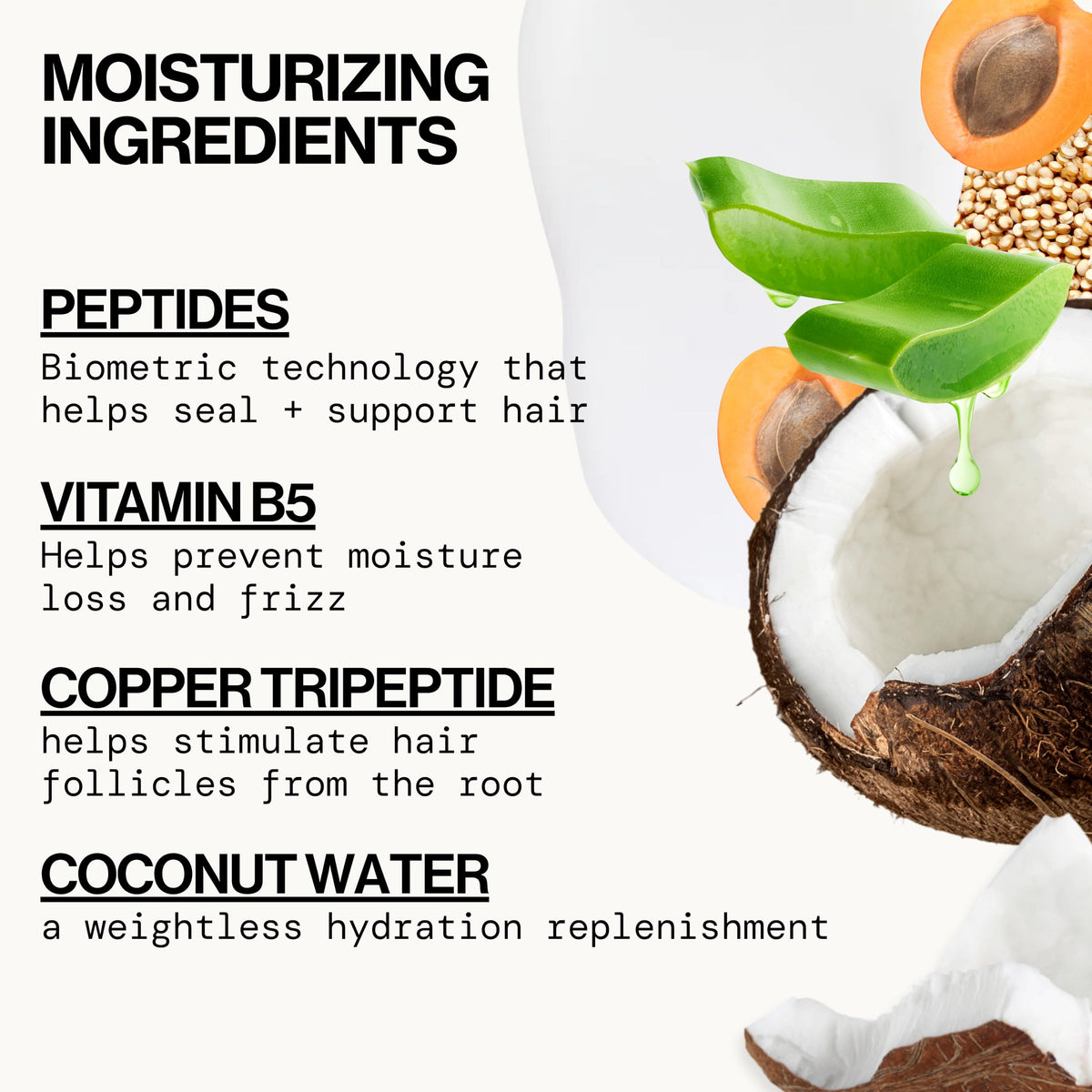 Pacifica Coco Bond tube label detail displaying clean formula benefits