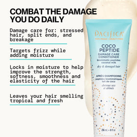 Pacifica conditioner rich, silky texture illustrating detangling and smoothing benefits