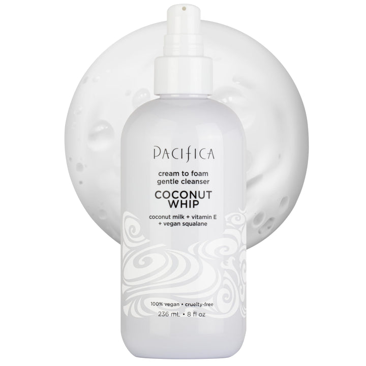 Pacifica front packaging showing bottle and label for easy identification and benefits