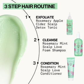 Pacifica conditioner next to ruler showing 8 oz size and scale