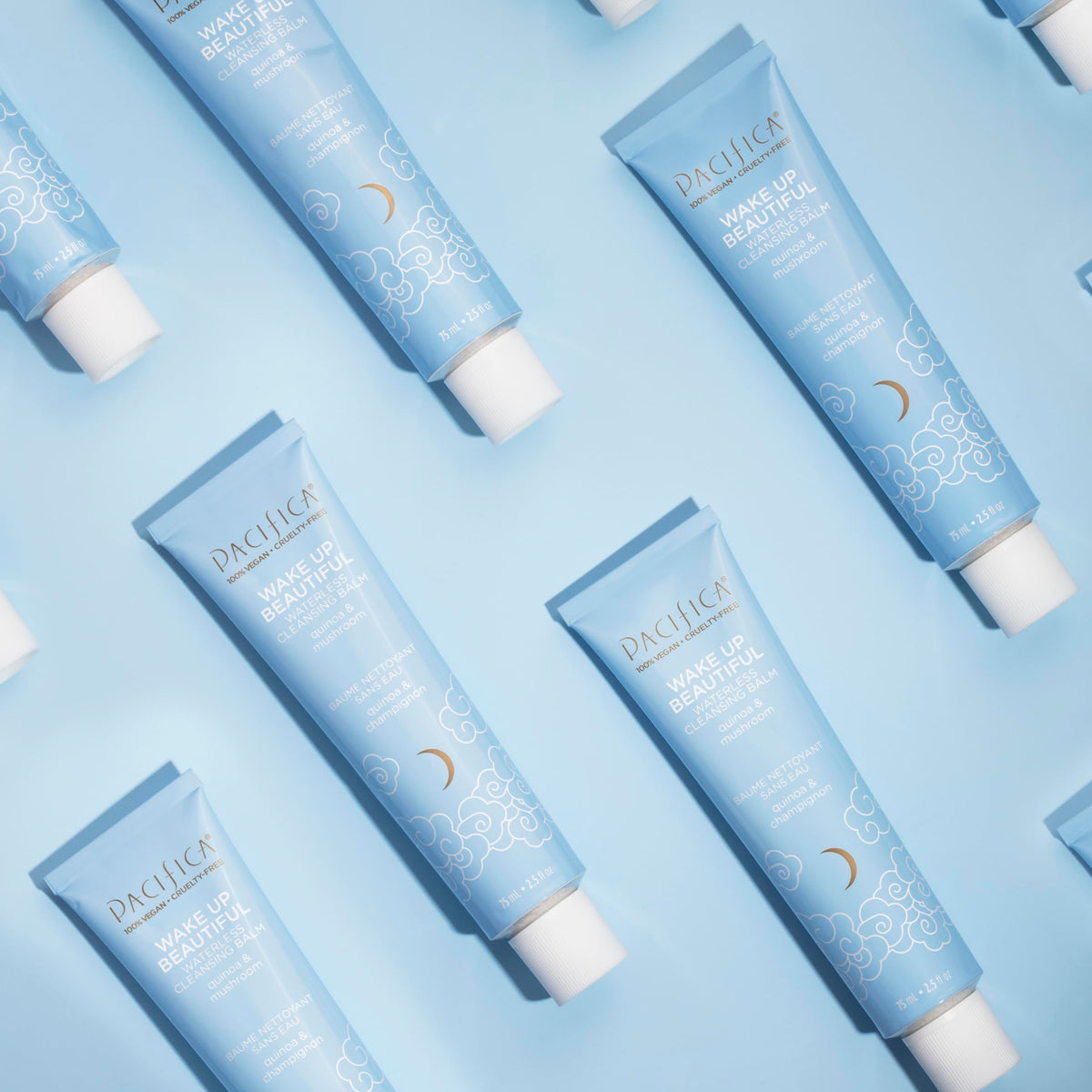 Pacifica cleaned skin after use showing hydrated comfortable finish
