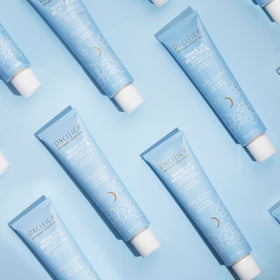 Pacifica cleaned skin after use showing hydrated comfortable finish