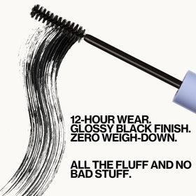 Pacifica curved vegan wand bristles coating lashes for separation benefit