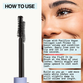 Pacifica ingredients label close-up highlighting clean, vegan formula