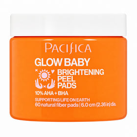 Pacifica front packaging showing Glow Baby pads and clear benefits