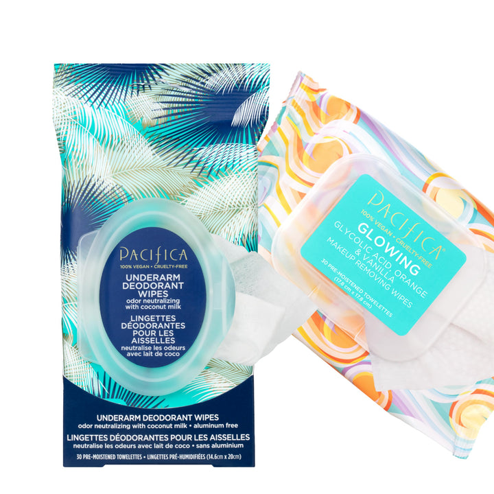 Pacifica front view of both resealable packs showing bundle convenience