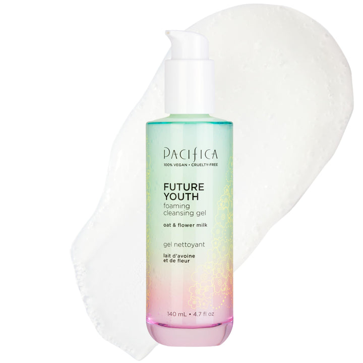 Pacifica Future Youth front packaging showing product and calming design, supports clean routine