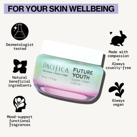 Pacifica open jar revealing smooth cream and rich hydration