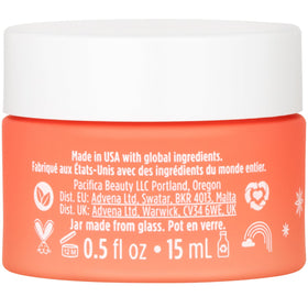 Pacifica packaging close-up showing vegan, cruelty-free formulation