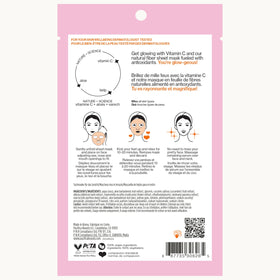 Hand holding Pacifica mask pack showing size and travel-friendly benefit