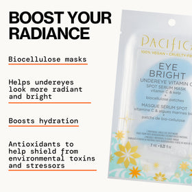 Pacifica ingredients label detail, clear vegan and cruelty-free benefit