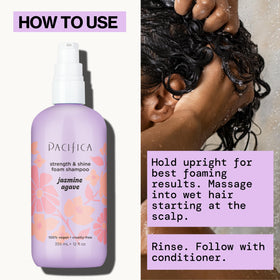 Pacifica jasmine flowers and agave nectar representing key botanicals