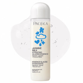 Pacifica front bottle showing jasmine milk essence and clean packaging benefit