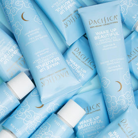 Pacifica product label close-up highlighting clean vegan ingredients