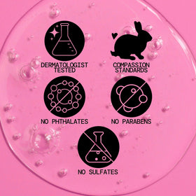 Pacifica label close-up showing clean-beauty ingredients and transparency benefit