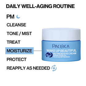 Pacifica label highlighting RestLab Complex ingredients and antioxidant benefit