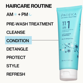 Pacifica with coconut water and botanicals still life highlighting natural hydration