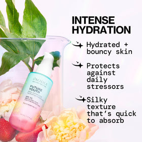 Pacifica cream texture close-up showing hydrating, fast-absorbing formula