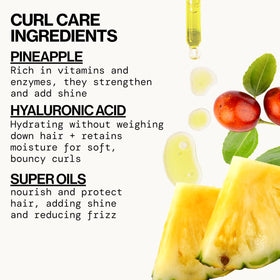 Pacifica conditioner being applied to hands for easy distribution benefit