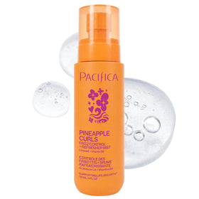 Pacifica front packaging of Pineapple Curls showing bottle and branding for fresh curls