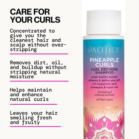 Pacifica pineapple extract ingredient shot highlighting natural smoothing benefits