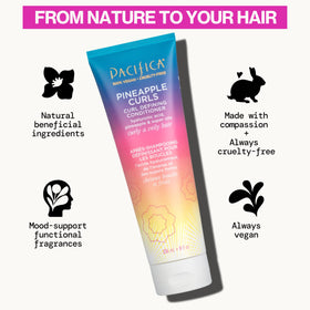 Pacifica label close-up highlighting vegan, silicone-free formula benefits
