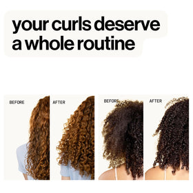 Pacifica mist spraying from bottle demonstrating Pineapple Curls quick curl refresh benefit