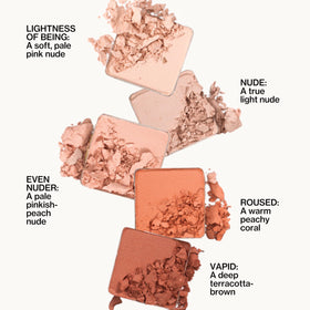 Pacifica brush applying shadow demonstrating easy blending and control