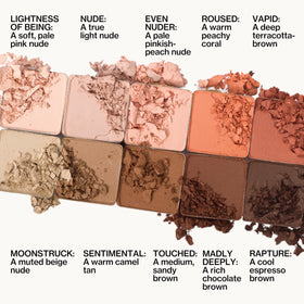 Pacifica shimmer pan texture close-up that brightens eyes without chunky glitter