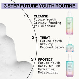 Pacifica Future Youth recyclable packaging detail, underscores sustainable eco-friendly choice