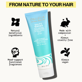 Pacifica conditioner jelly-creme texture demonstrating lightweight hydration
