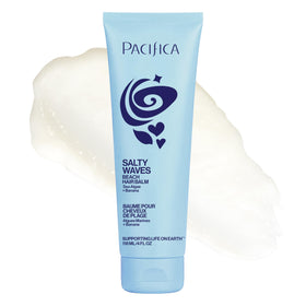 Pacifica Salty Waves front packaging showing jar and label, clear product identity and benefit