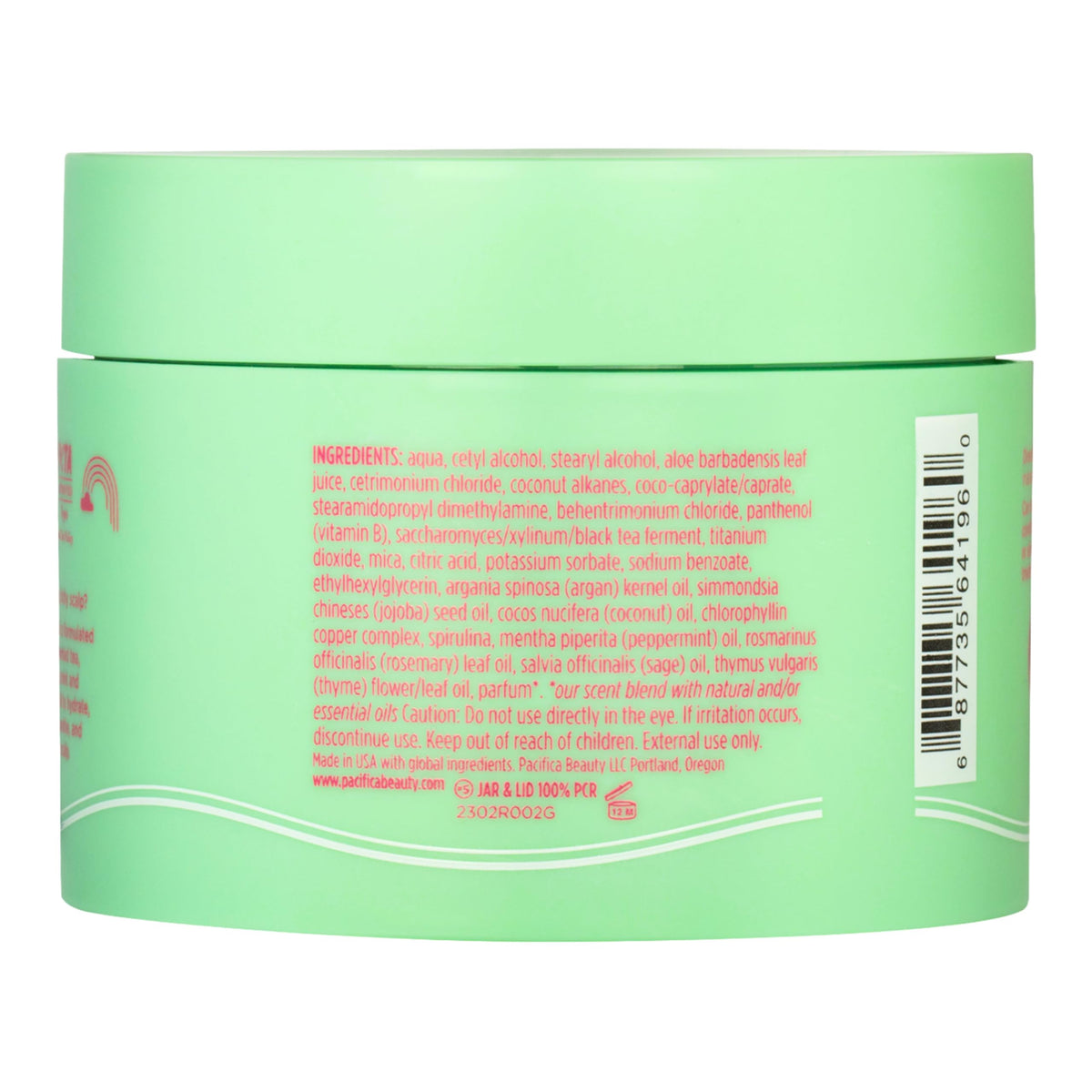 Pacifica Scalp Smoothie on bathroom shelf in lifestyle setting for daily use
