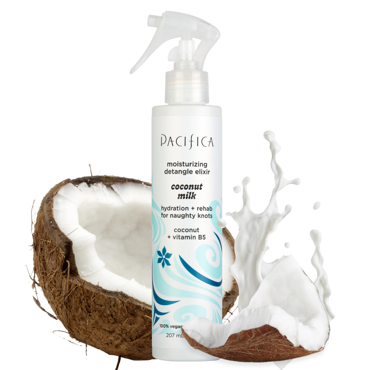 Pacifica bundle next to ruler showing product sizes and travel-friendly benefit