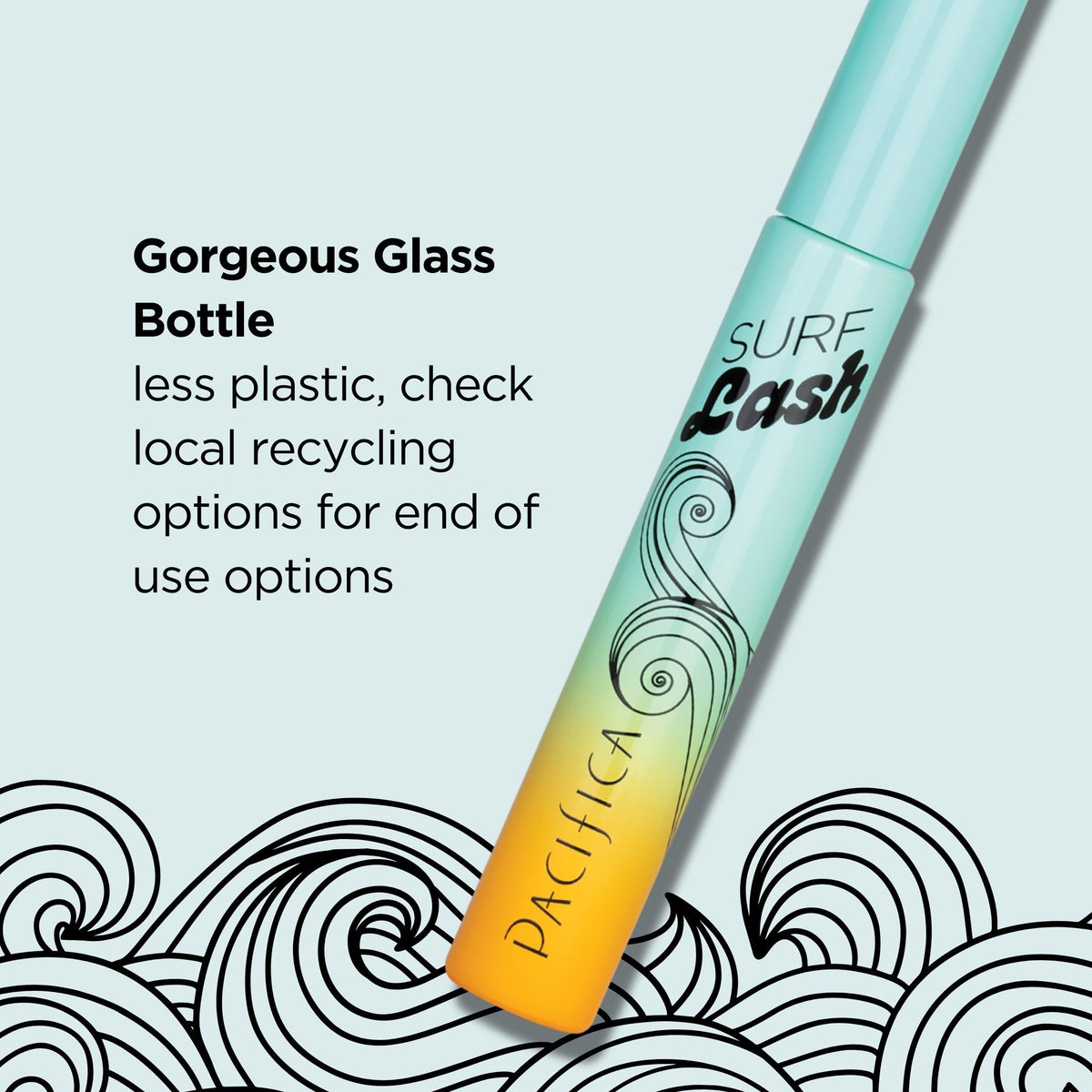 Lifestyle beach scene with Pacifica Surf Lash showing water-resistant wear during outings