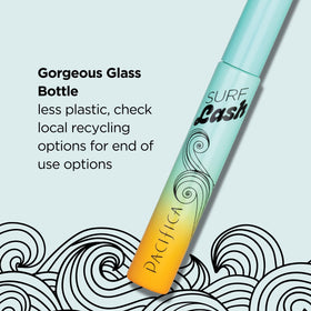 Lifestyle beach scene with Pacifica Surf Lash showing water-resistant wear during outings