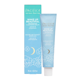 Pacifica Wake Up Beautiful front tube showing packaging and travel benefits