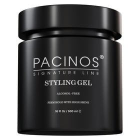 Pacinos in bathroom routine setting portraying everyday use and easy rinse