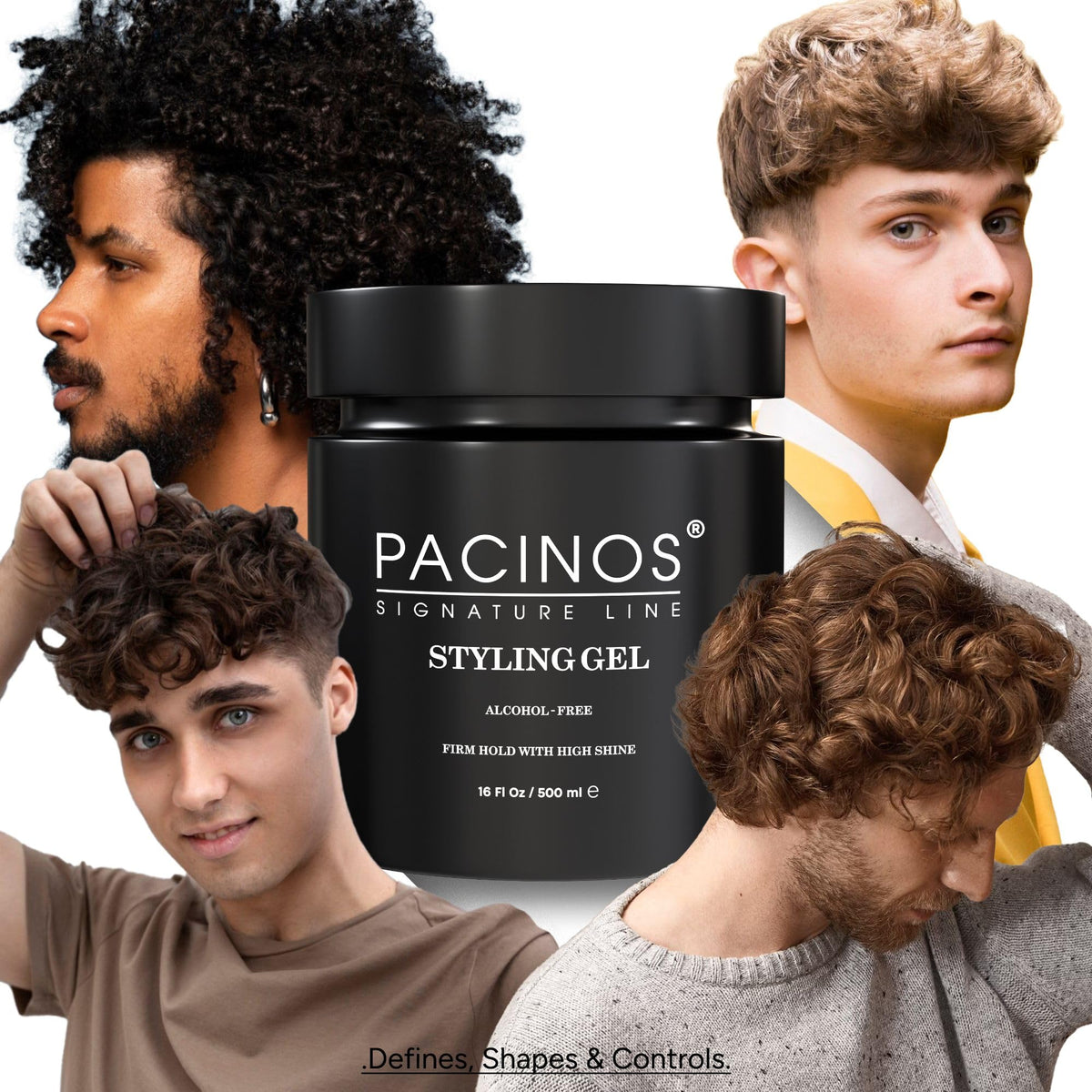 Pacinos gel close-up highlighting glossy finish for a wet-look shine